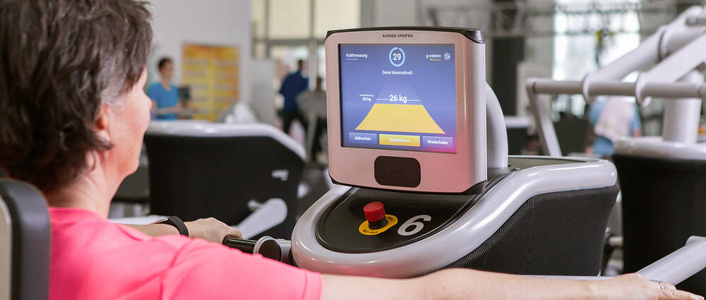 Maximalkraftmessung mit EGYM
